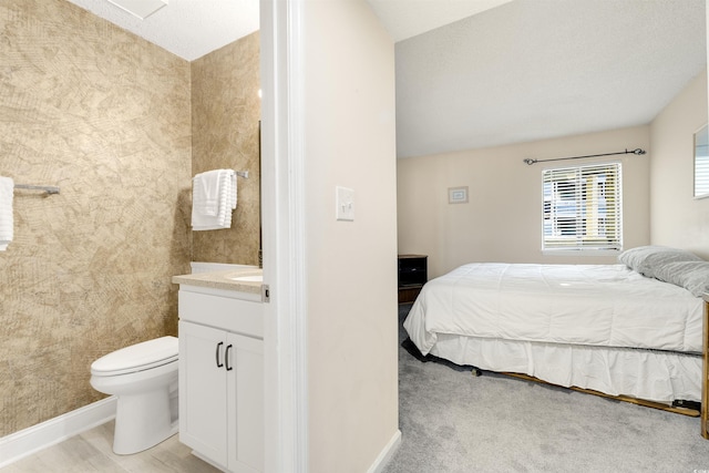 bedroom featuring light hardwood / wood-style flooring