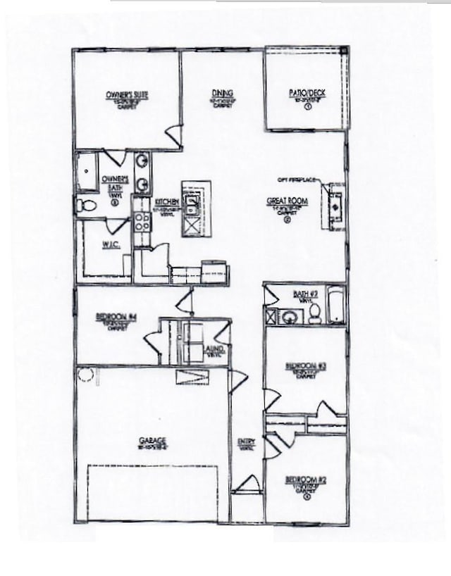 floor plan / room layout