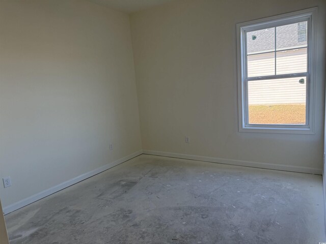 view of unfurnished room