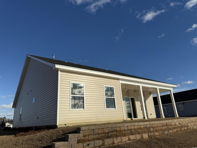 view of back of house