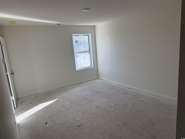 view of unfurnished room