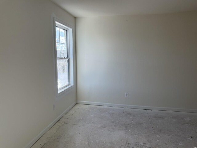 view of empty room