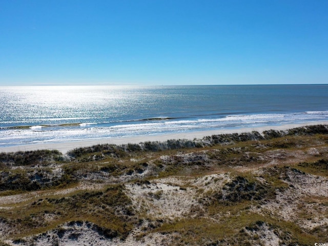 water view with a beach view