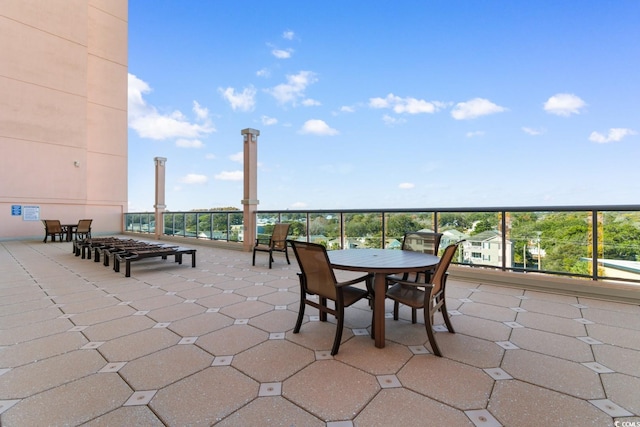 view of patio