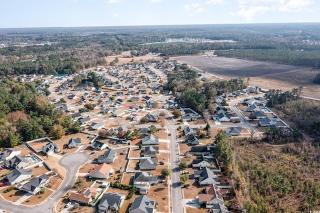 aerial view