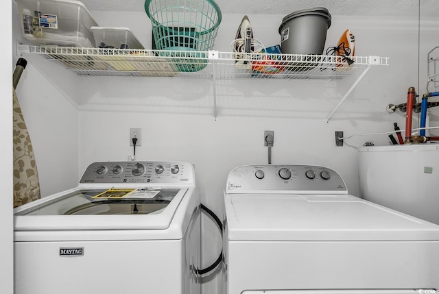 101 Westhill Cir Unit 5-C, Myrtle Beach, SC 29572 - laundry area with separate washer and dryer and water heater