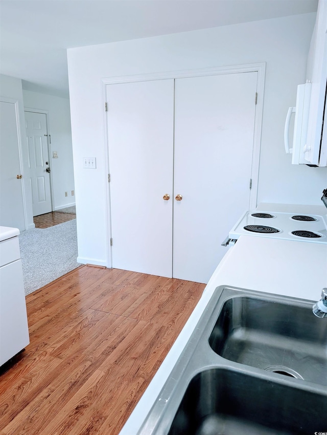 100G Myrtle Greens Dr Unit G, Conway, SC 29526 - laundry area with wood finished floors and a sink