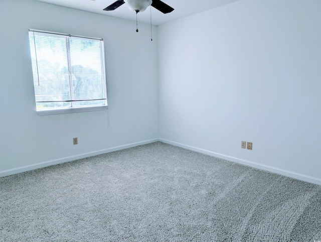 100G Myrtle Greens Dr Unit G, Conway, SC 29526 - empty room featuring ceiling fan and carpet floors