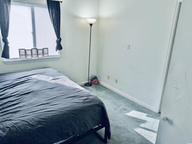 bedroom featuring carpet floors