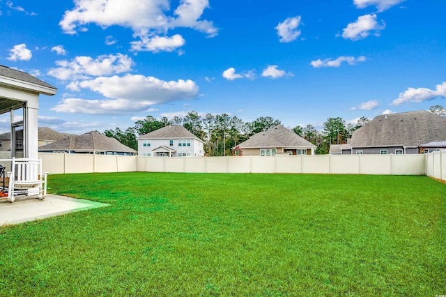 5433 Merrywind Ct, Myrtle Beach, SC 29579 - view of yard featuring a patio and a residential view