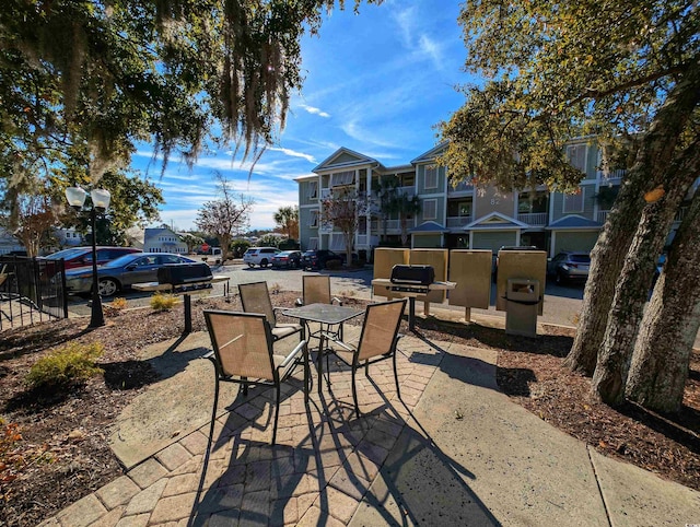 view of patio / terrace featuring grilling area