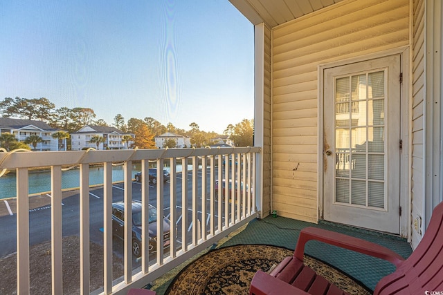 1310 River Oaks Dr Unit 2J, Myrtle Beach, SC 29579 - balcony with a residential view