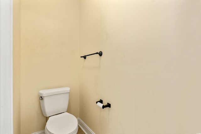 bathroom with toilet