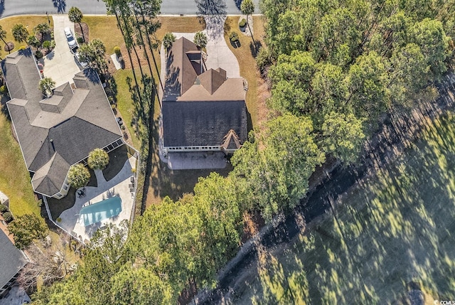 5603 Leatherleaf Dr, North Myrtle Beach, SC 29582 - drone / aerial view of a pool