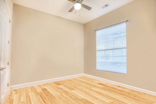 190 Sugar Loaf Ln, Murrells Inlet, SC 29576 - unfurnished room featuring light wood finished floors, a ceiling fan, and plenty of natural light
