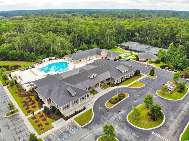 190 Sugar Loaf Ln, Murrells Inlet, SC 29576 - drone / aerial view of a heavily wooded area
