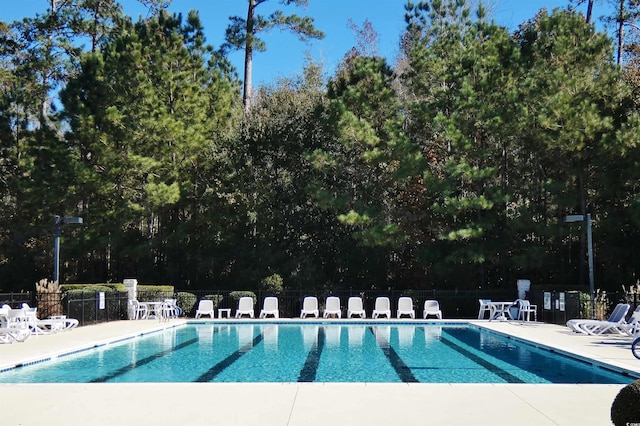 64 Summerlight Dr, Murrells Inlet, SC 29576 - pool featuring a patio area and fence