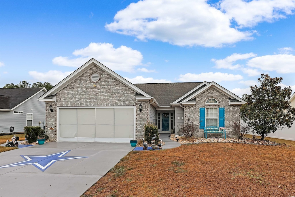 view of ranch-style house