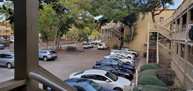 view of parking