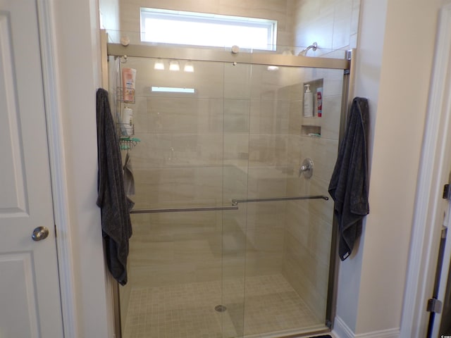 3070 Sutherland Dr, Little River, SC 29566 - bathroom with a shower stall