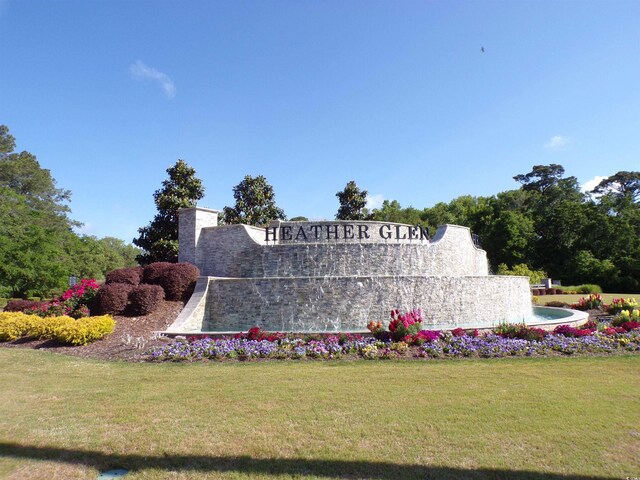 3070 Sutherland Dr, Little River, SC 29566 - community / neighborhood sign with a yard
