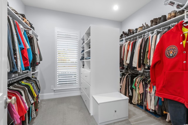6105 Bolsena Pl, Myrtle Beach, SC 29577 - walk in closet with carpet flooring
