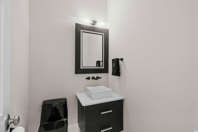 6105 Bolsena Pl, Myrtle Beach, SC 29577 - half bath featuring vanity and toilet