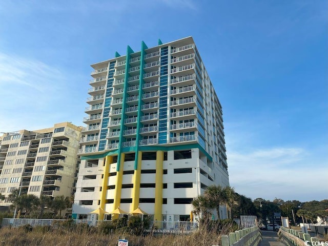2301 S Ocean Blvd Unit 1002, North Myrtle Beach, SC 29582 - view of apartment building / complex