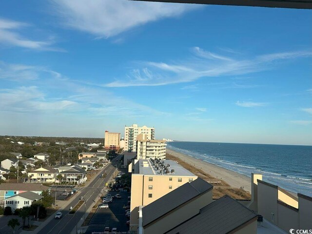 2301 S Ocean Blvd Unit 1002, North Myrtle Beach, SC 29582 - water view with local beach