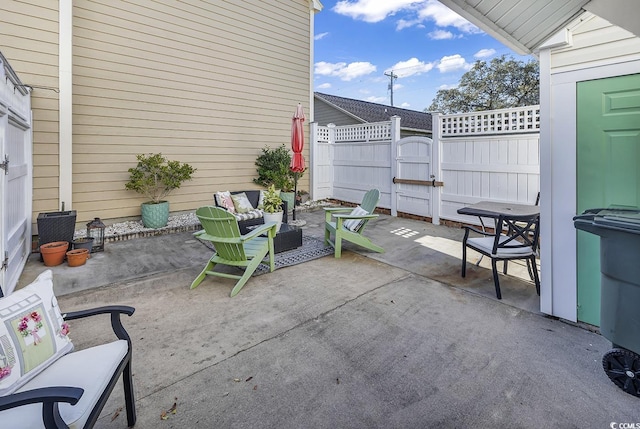 view of patio / terrace