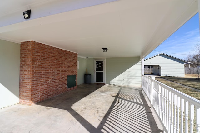 view of patio / terrace