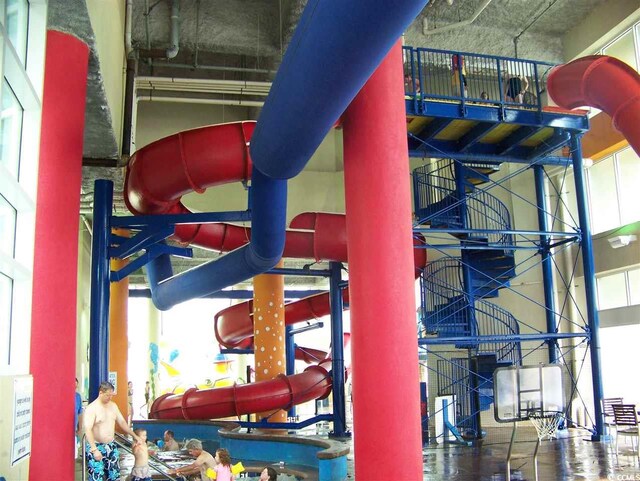 view of jungle gym