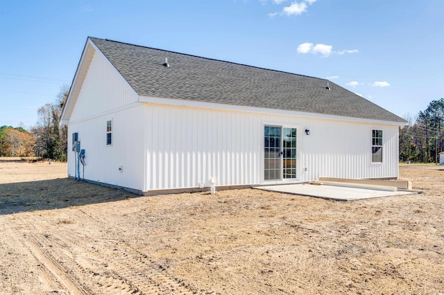 back of house featuring a patio