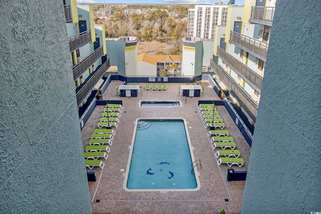 view of pool