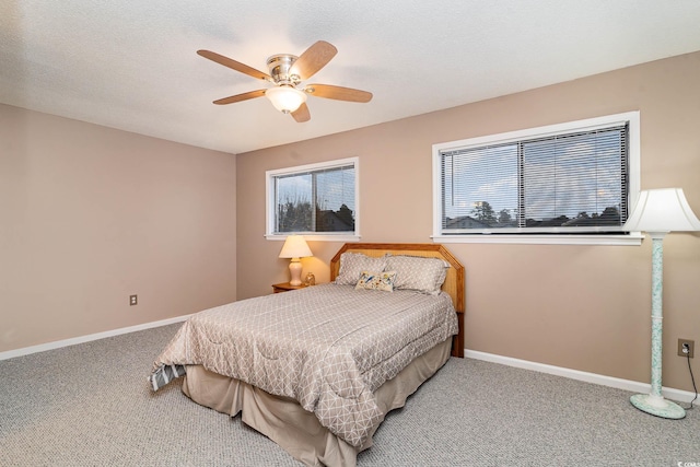 775 Plantation Dr Unit 59, Little River, SC 29566 - carpeted bedroom with baseboards and a ceiling fan