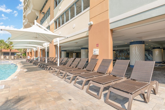 603 S Ocean Blvd Unit 1002, North Myrtle Beach, SC 29582 - community pool featuring a patio area