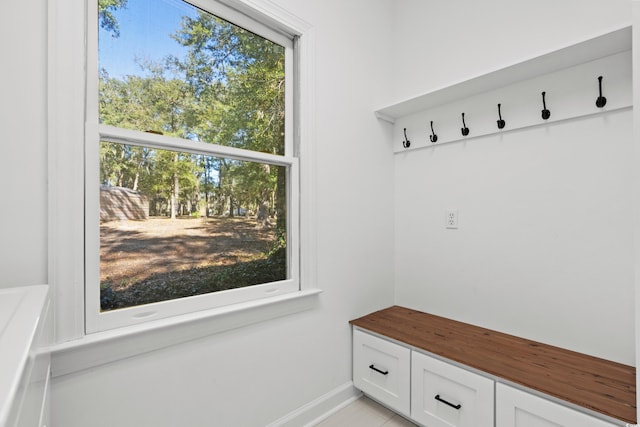 view of mudroom