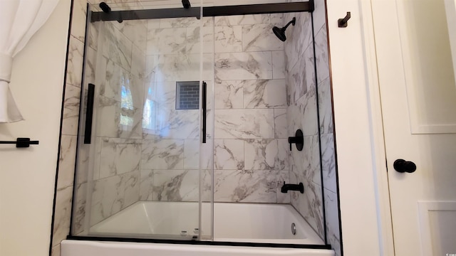 90 Wateree Trl, Georgetown, SC 29440 - bathroom featuring bath / shower combo with glass door