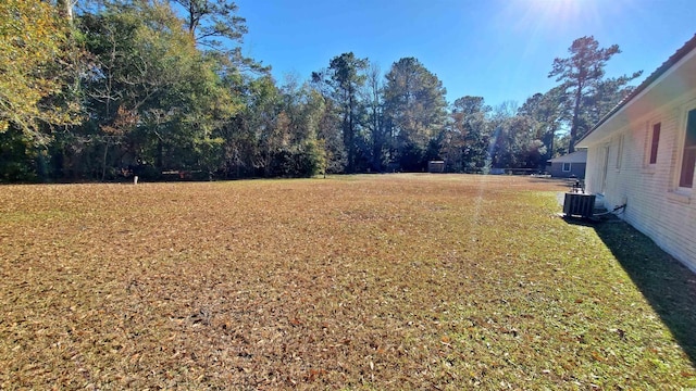 90 Wateree Trl, Georgetown, SC 29440 - view of yard featuring central AC unit