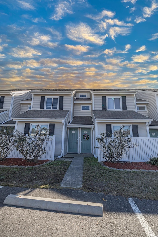 view of townhome / multi-family property