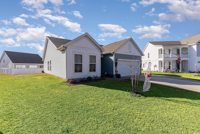 5037 Sassari St, Myrtle Beach, SC 29579 - view of front facade featuring board and batten siding, driveway, and an attached garage
