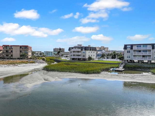 water view featuring a view of the beach