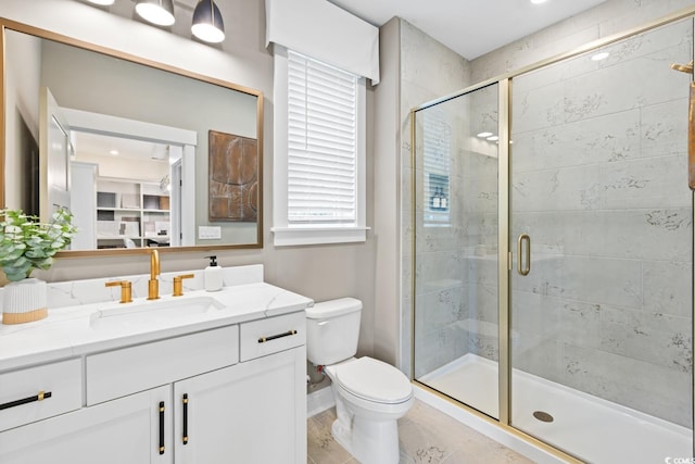 8411 Flamingo Ct Unit 7, Myrtle Beach, SC 29572 - full bathroom featuring vanity and a shower stall