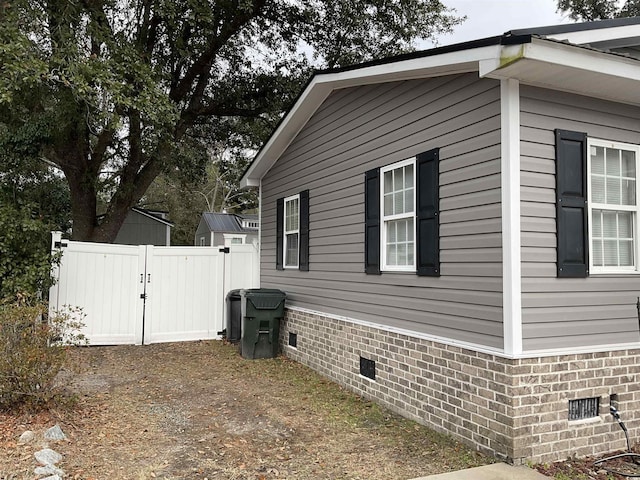 view of property exterior