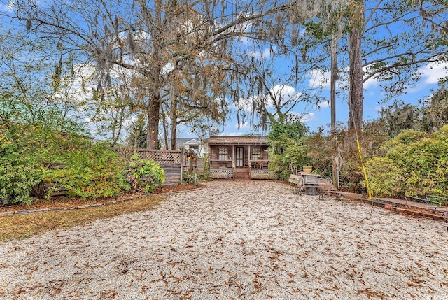 6011 Dick Pond Rd, Myrtle Beach, SC 29588 - exterior space featuring a wooden deck