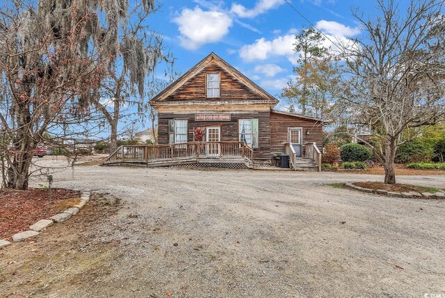 6011 Dick Pond Rd, Myrtle Beach, SC 29588 - view of log cabin