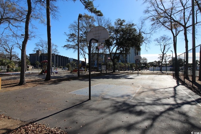 5905 S Kings Hwy Unit 545-B, Myrtle Beach, SC 29575 - view of sport court with community basketball court