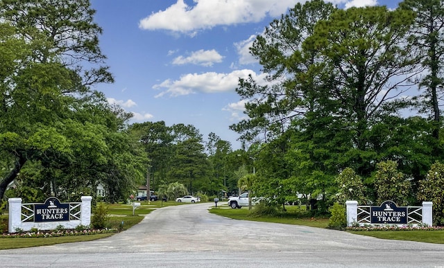 view of road