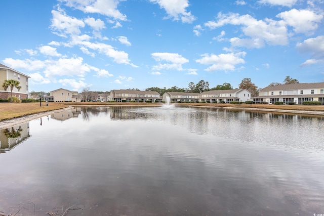 property view of water