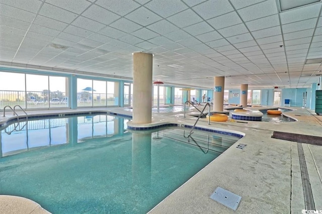 view of indoor pool